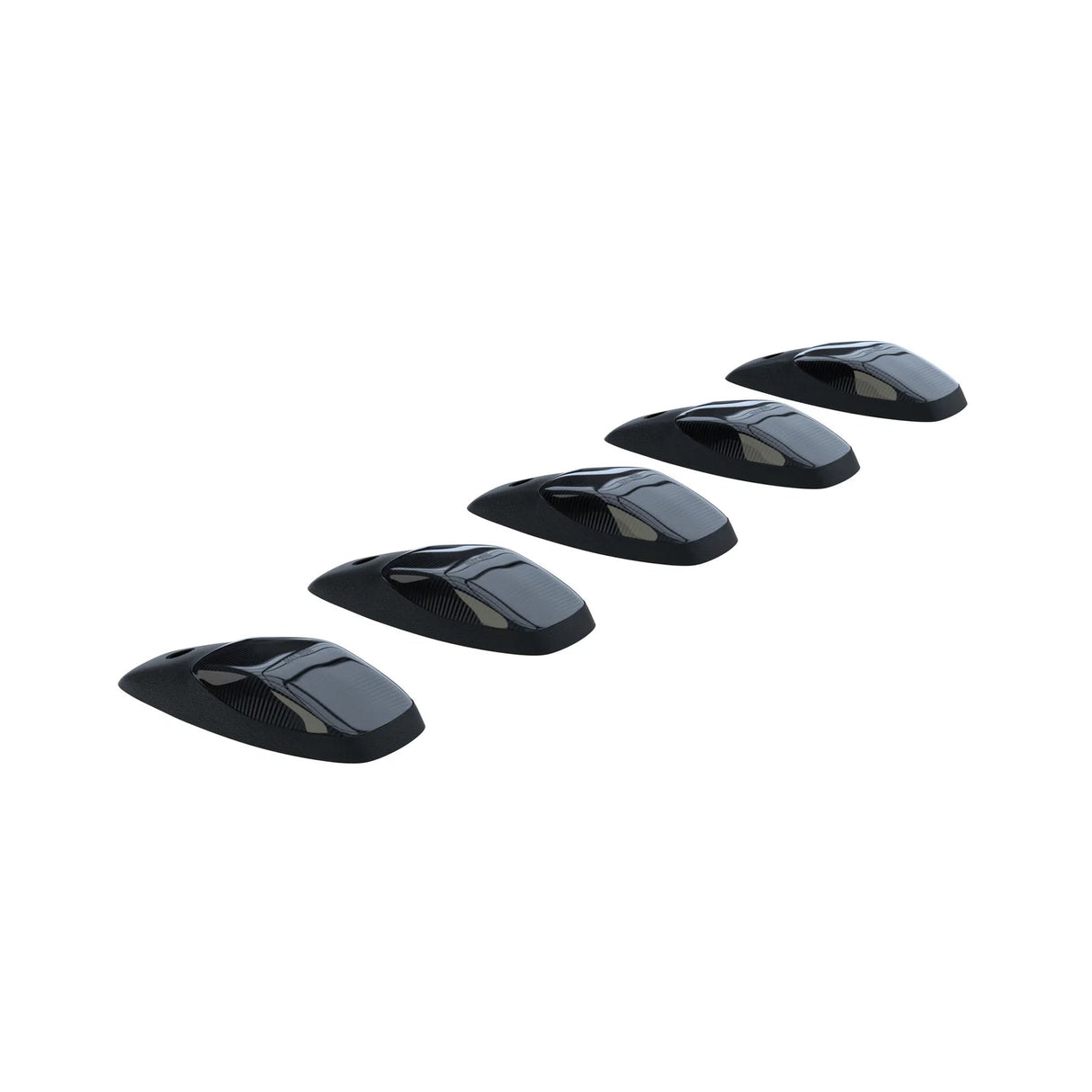 2019-2025 Ram HD 2WAY Smoked White Amber LED Roof Cab Lights