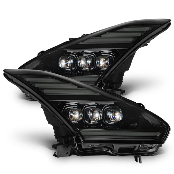 2009-2025+ Nissan GTR NOVA-Series LED Projector Headlights Alpha-Black