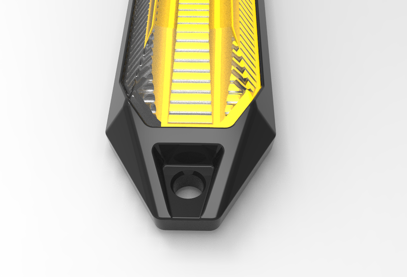 6"-22" V2 ANIMATED SWITCHBACK White/Amber LED DRL Grill Accent Lights Bar Kit