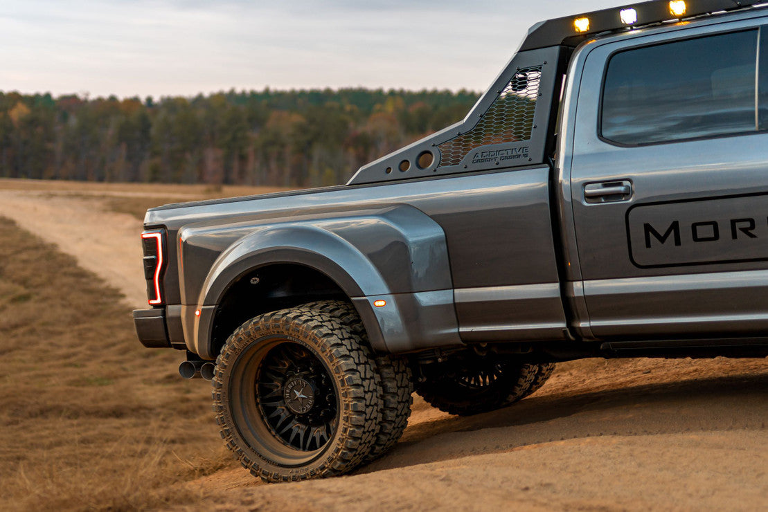 2017-2022 Ford F250 Super Duty Red Smoked LED Tail Lights