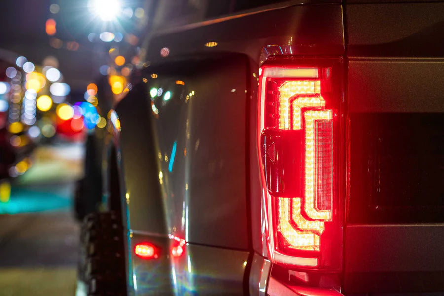 2017-2019 Ford Super Duty XB EVO LED DRL Projector Headlights - AutoLEDTech.com