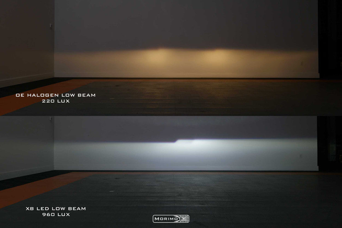 2014-2022 Jeep Grand Cherokee WK2 LED DRL Projector Replacement Headlights - Fits all models LED headlight kit AutoLEDTech Oracle Lighting Trendz Flow Series RGBHaloKits OneUpLighting Morimoto