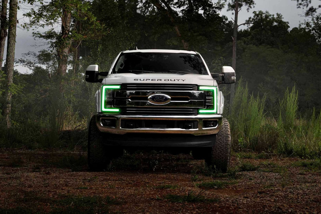 2017-2019 Ford Super Duty XRGB LED DRL Headlights