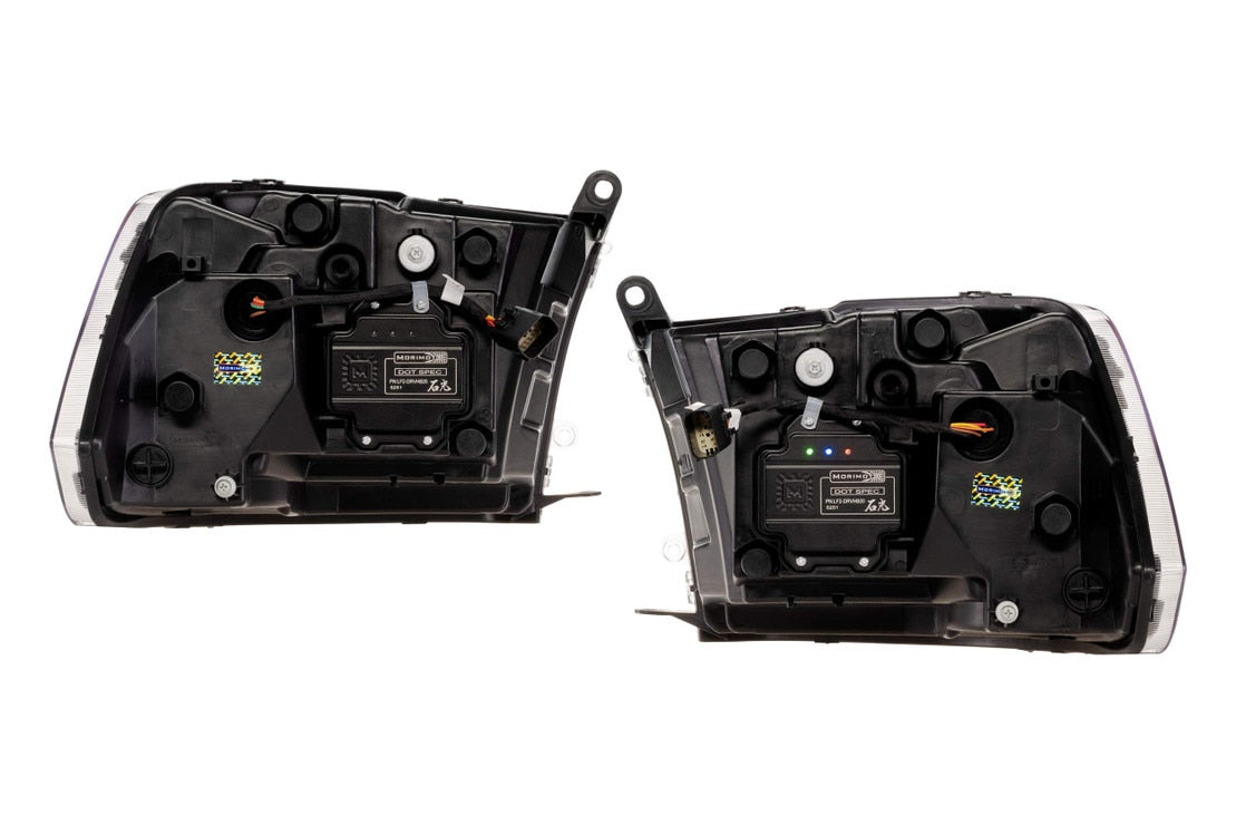 2009-2018 Dodge Ram XB EVO Hybrid LED DRL Projector Headlights