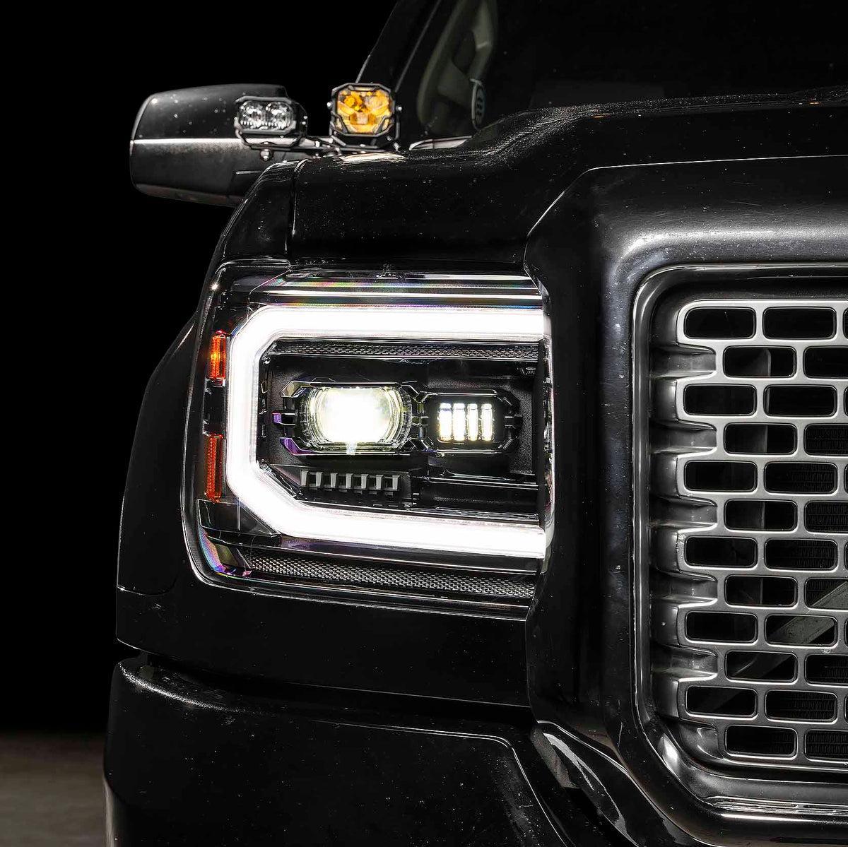 15-19 GMC Sierra 2500HD Morimoto XB Evo Hybrid LED Headlights - AutoLEDTech.com