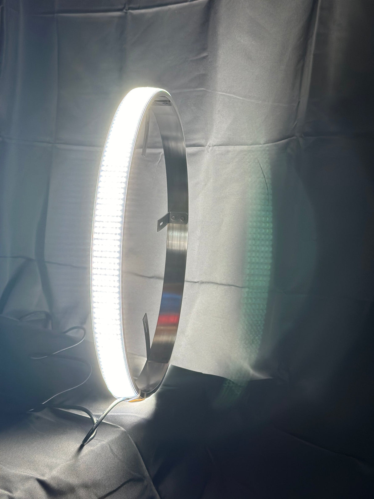 White/Amber Scanning Switchback LED Wheel Ring Lights Kit - AutoLEDTech.com