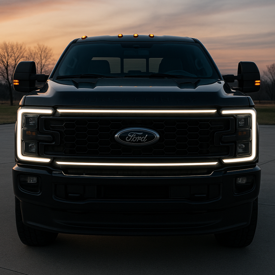 2023-2026+ Ford Super Duty F250 F350 LED Grill Accent Lights Bar Kit