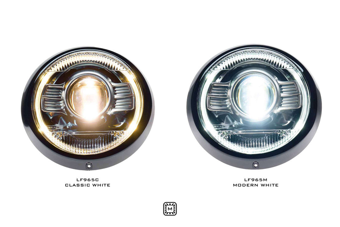 1964-1994 Porsche 911 912 964 Bi-LED DRL Projector Headlights