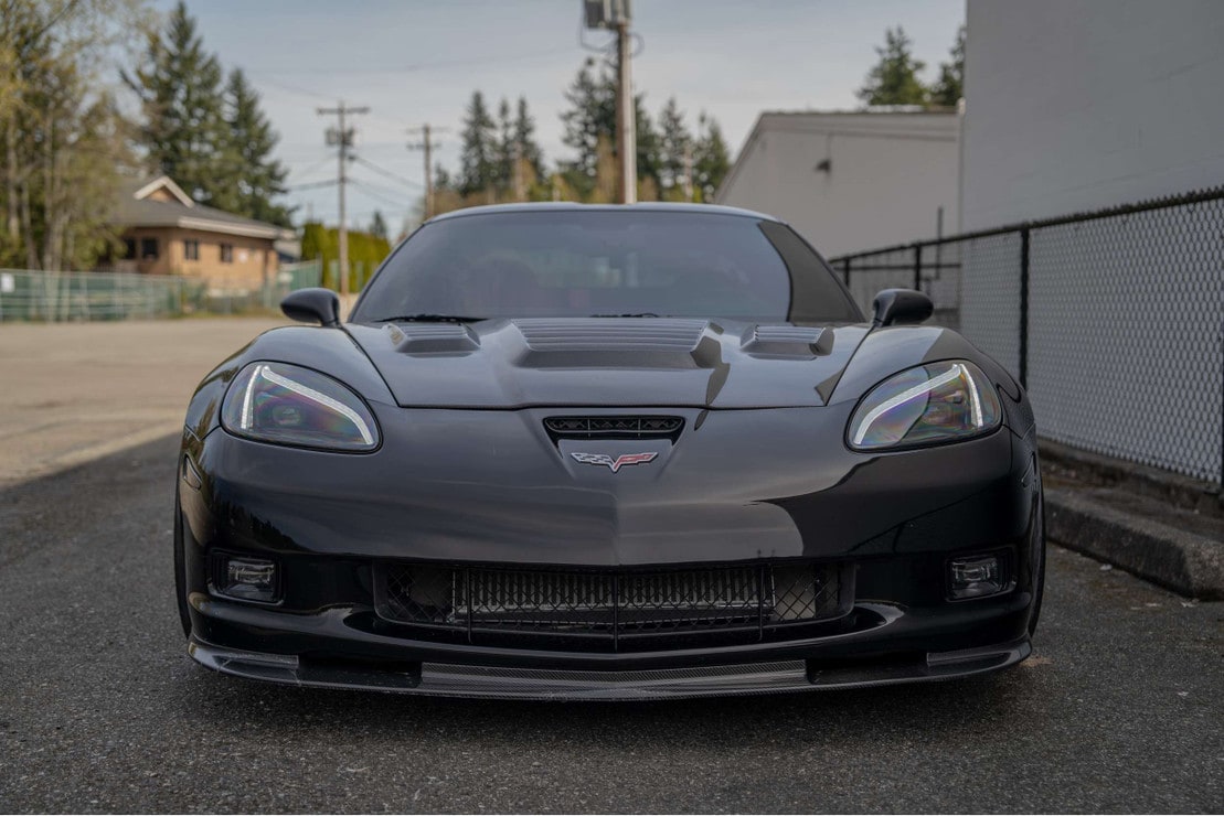 2005-2013 Chevrolet C6 Corvette XB LED DRL Projector Headlights - C8 Design