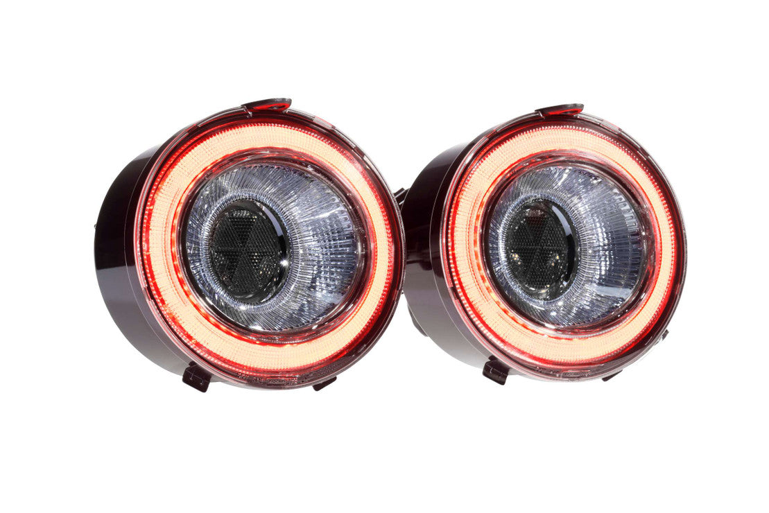 2005-2013 Chevrolet C6 Corvette XB LED DRL Projector Headlights - C8 Design