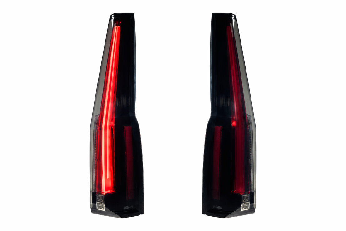 2015-2020 GMC Yukon Smoked XB LED Tail Lights Assemblies - Fits all models