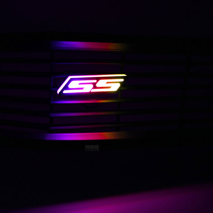 Camaro SS Flow Series LED Badge Emblem Logo