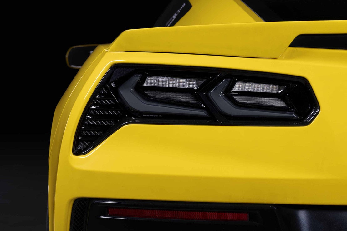 2014-2019 Chevrolet C7 Corvette XB LED DRL Headlights - Aventador Style