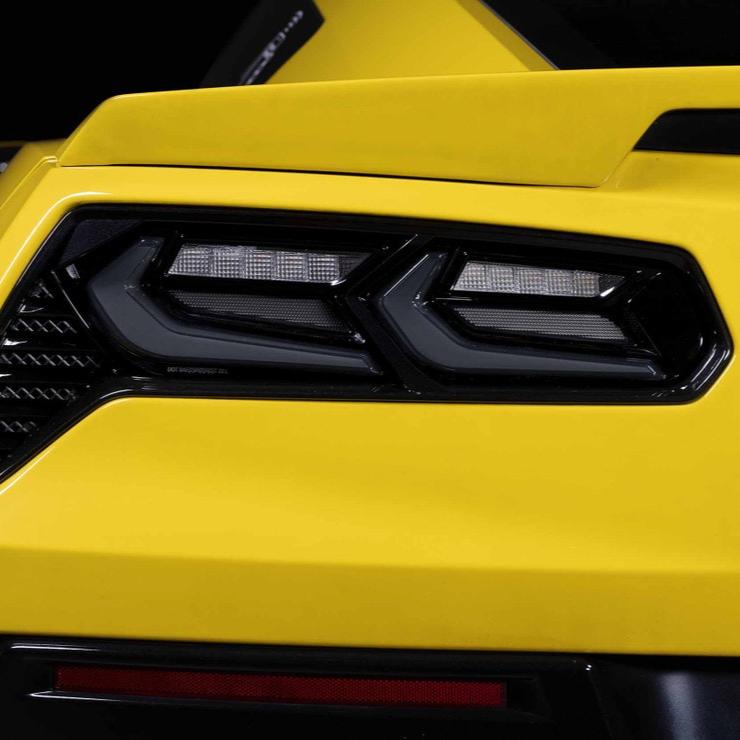 2014-2019 C7 Corvette Red Smoked XB LED Tail Lights Assemblies - AutoLEDTech.com