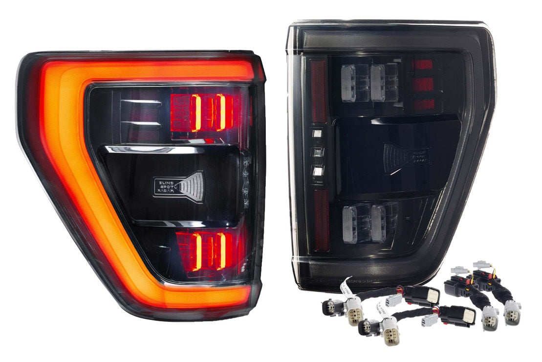2021-2023 Ford F150 & Raptor Smoked XB LED Tail Lights