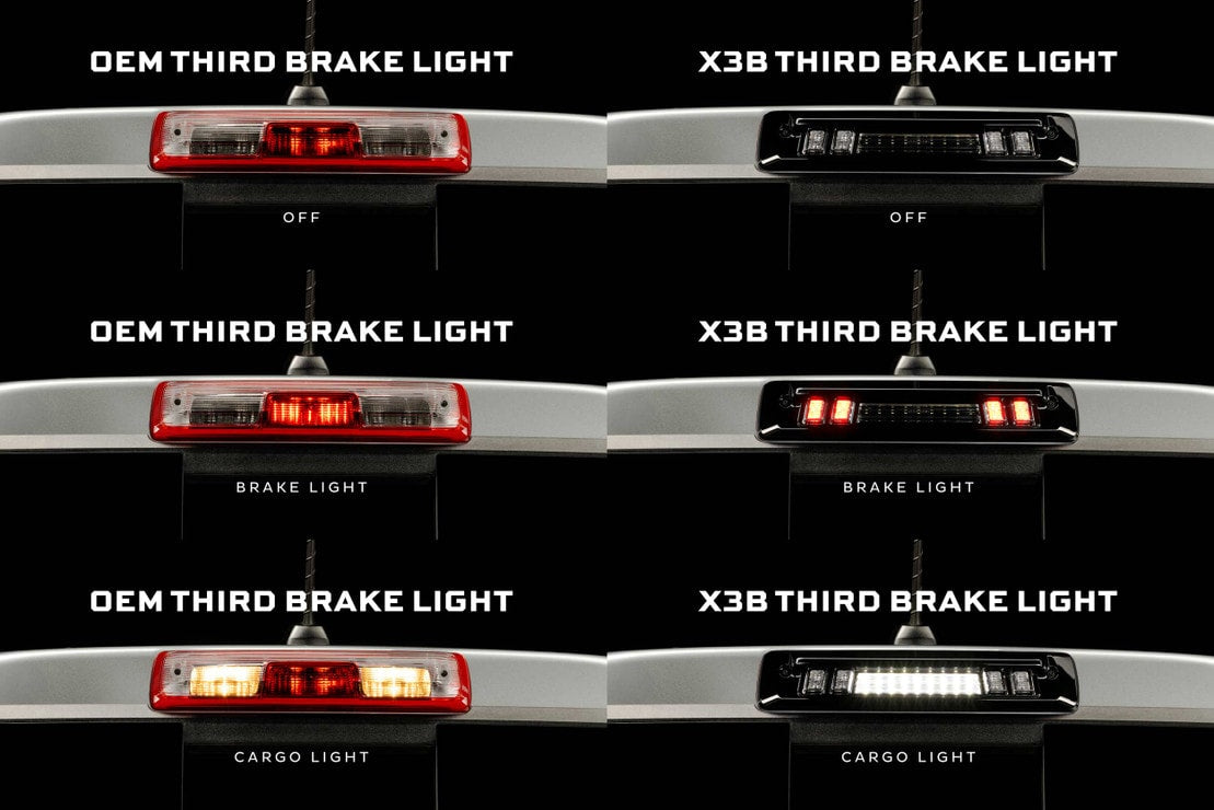 2015-2025+ Chevy Colorado Smoked LED 3rd Brake Light