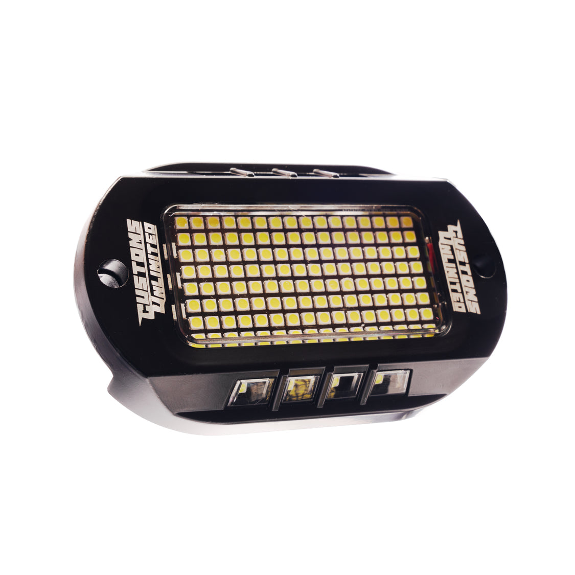 Hyper Pro MAX 104W PURE WHITE LED Rock Lights Pod Kit (9100 Lm)