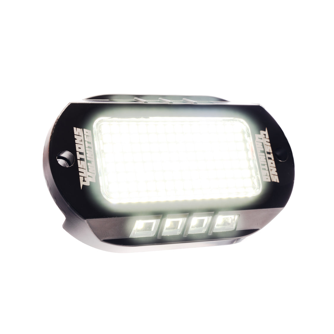 Hyper Pro MAX 104W PURE WHITE LED Rock Lights Pod Kit (9100 Lm)