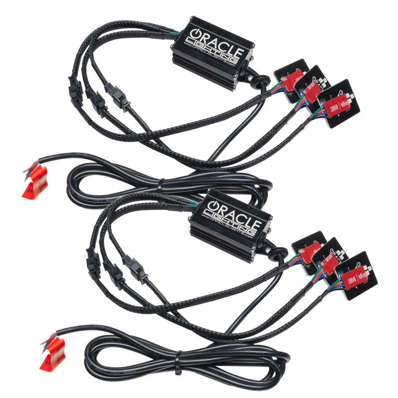 2020-2023 Chevy Silverado HD 2500/3500 RGBW +A LED DRL Boards Kit