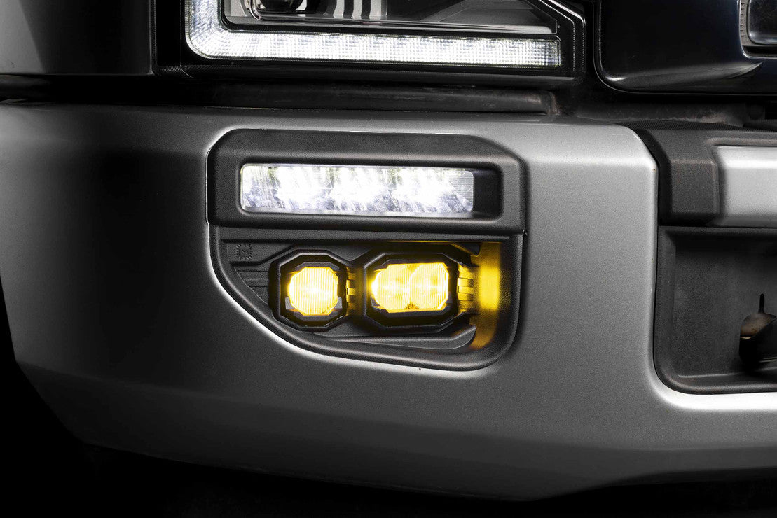 2020-2022 Ford Super Duty 4Banger LED Fog Light Pods