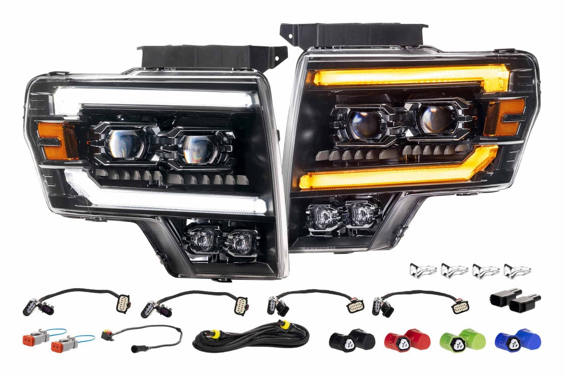 2009-2014 Ford F150/Raptor XB EVO LED DRL Projector Headlights
