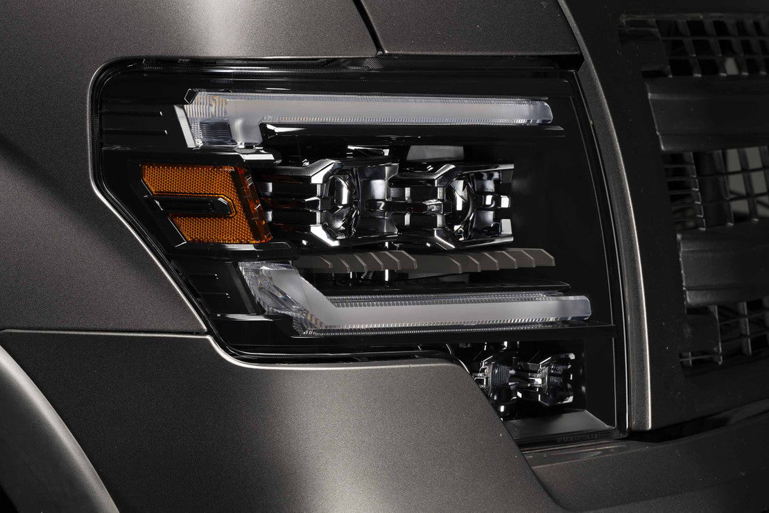 2009-2014 Ford F150/Raptor XB EVO LED DRL Projector Headlights