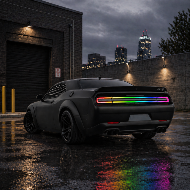 2015–2024 Dodge Challenger HRS Flow Series Tail Lights - AutoLEDTech.com