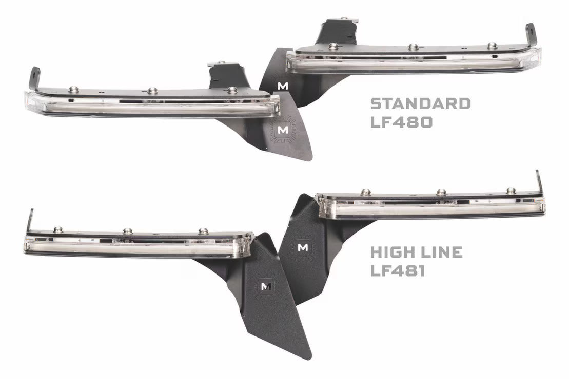 2020+ Jeep JL JT Wrangler Gladiator RGB LED Fender Flare Chop Kit