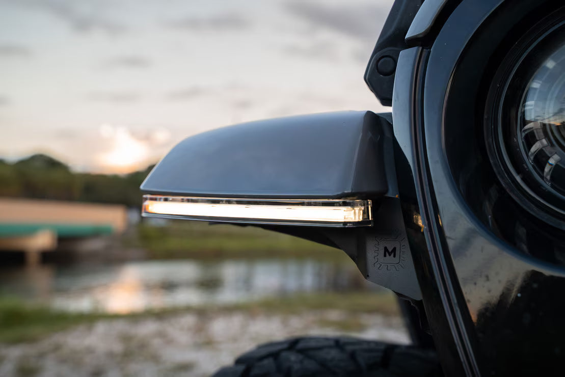 2020+ Jeep JL JT Wrangler Gladiator RGB LED Fender Flare Chop Kit