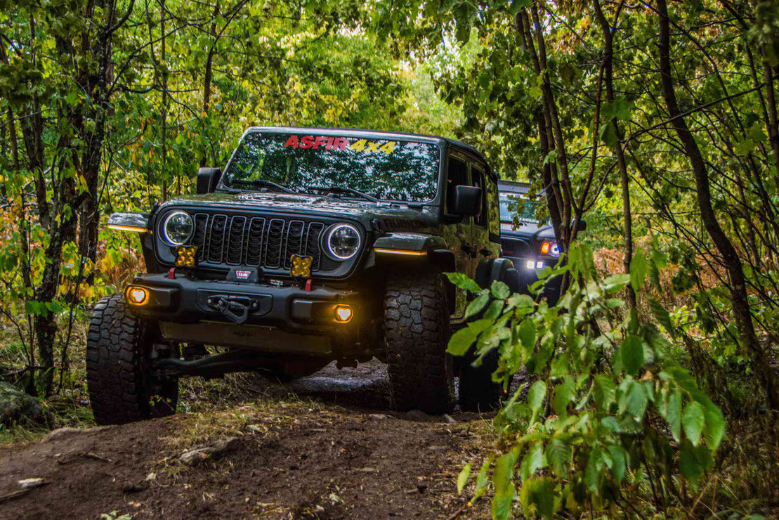 2020+ Jeep JL JT Wrangler Gladiator RGB LED Fender Flare Chop Kit