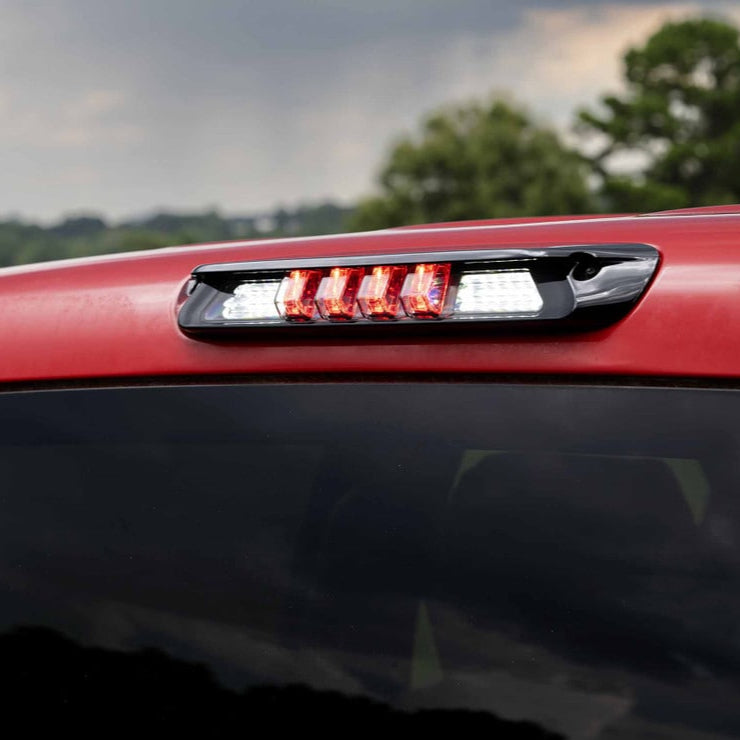 2007-2014 GMC Chevy Sierra Silverado Smoked LED 3rd Brake Light