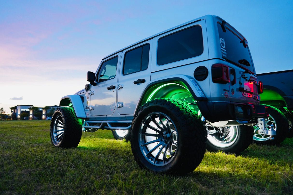 Jeep Wrangler Gladiator LED Fender Arch Lights Kit