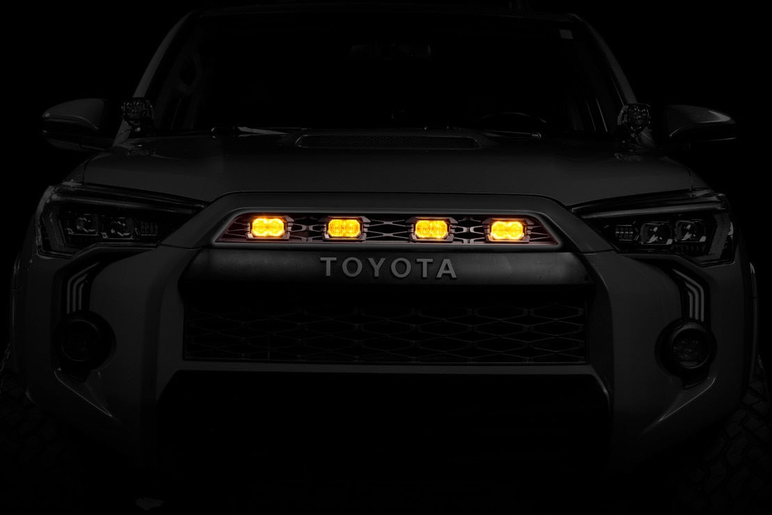 2014-2024 Toyota 4Runner Amber LED XBG DRL Grill Light Assembly - AutoLEDTech.com