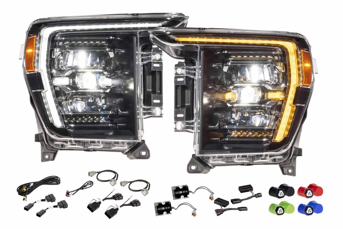 2021-2023 Ford F150 EVO XB LED DRL Projector Headlights