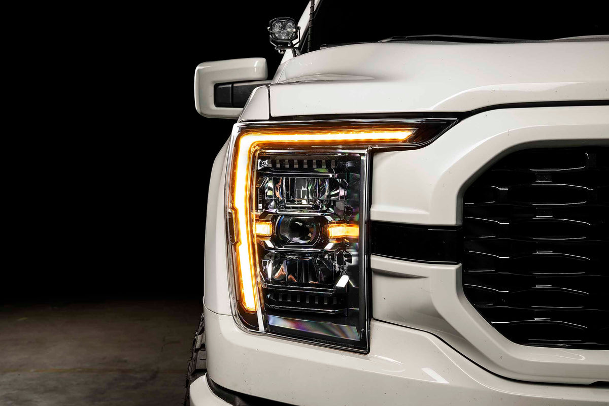 2021-2023 Ford F150 EVO XB LED DRL Projector Headlights