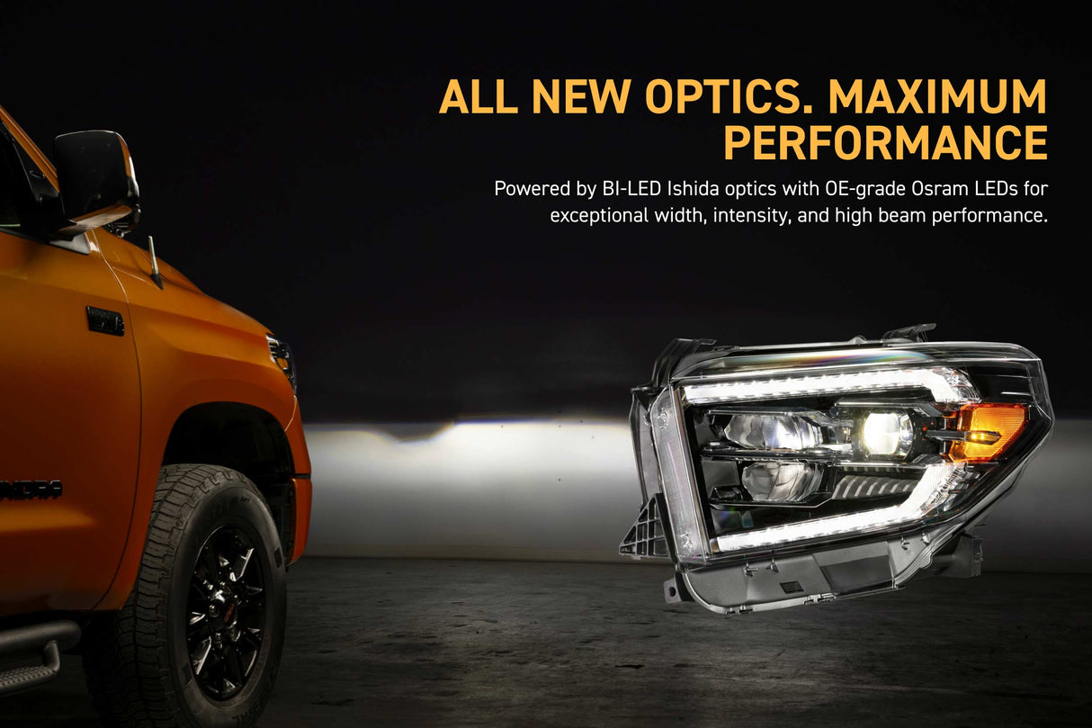 14-21 Toyota Tundra Morimoto XB Evo LED Headlights - AutoLEDTech.com