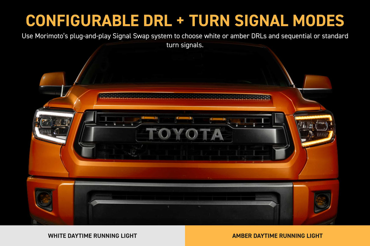 14-21 Toyota Tundra Morimoto XB Evo LED Headlights - AutoLEDTech.com