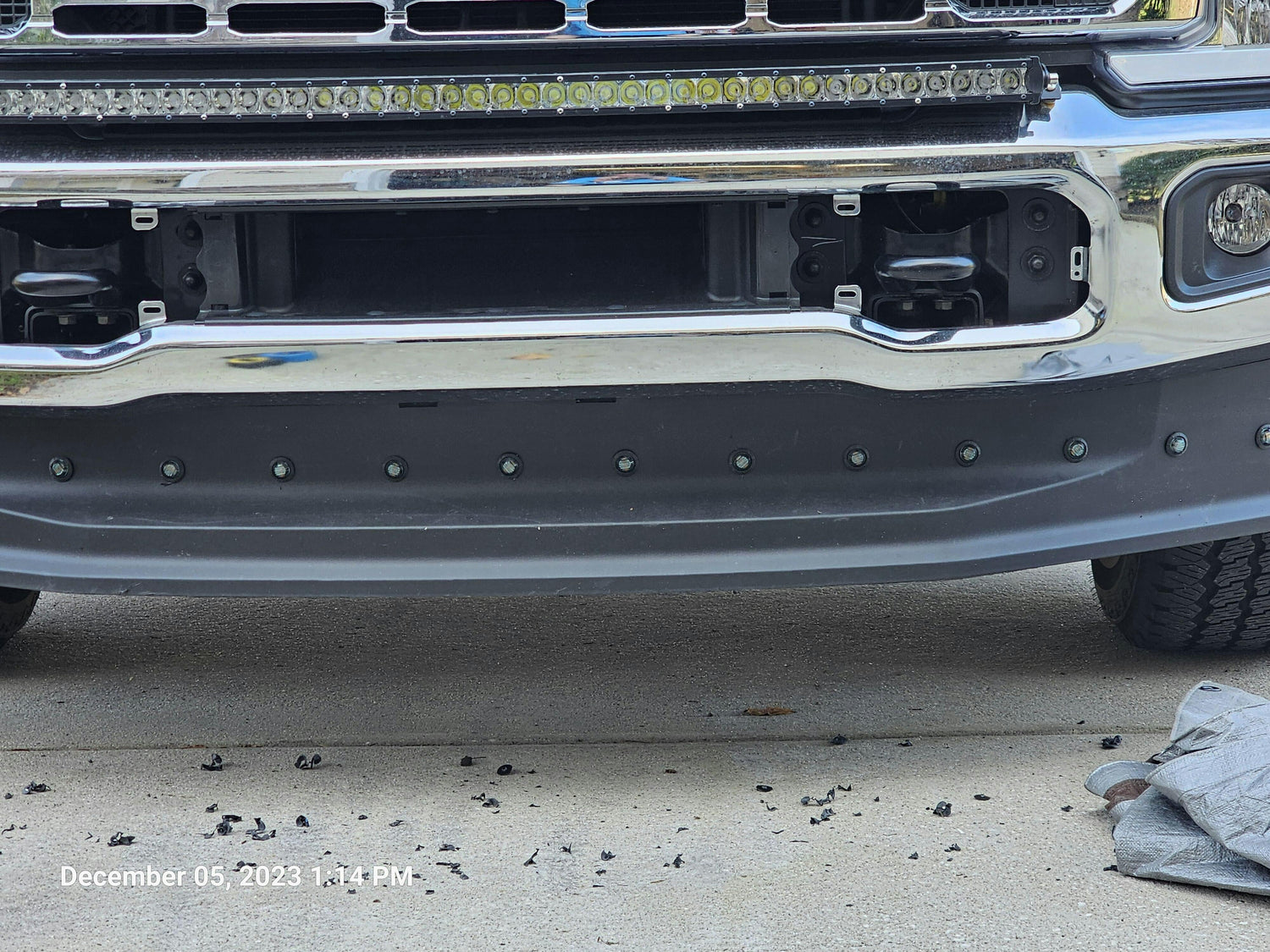 Ford Super Duty LED Front Valance Accent Running Lights Kit