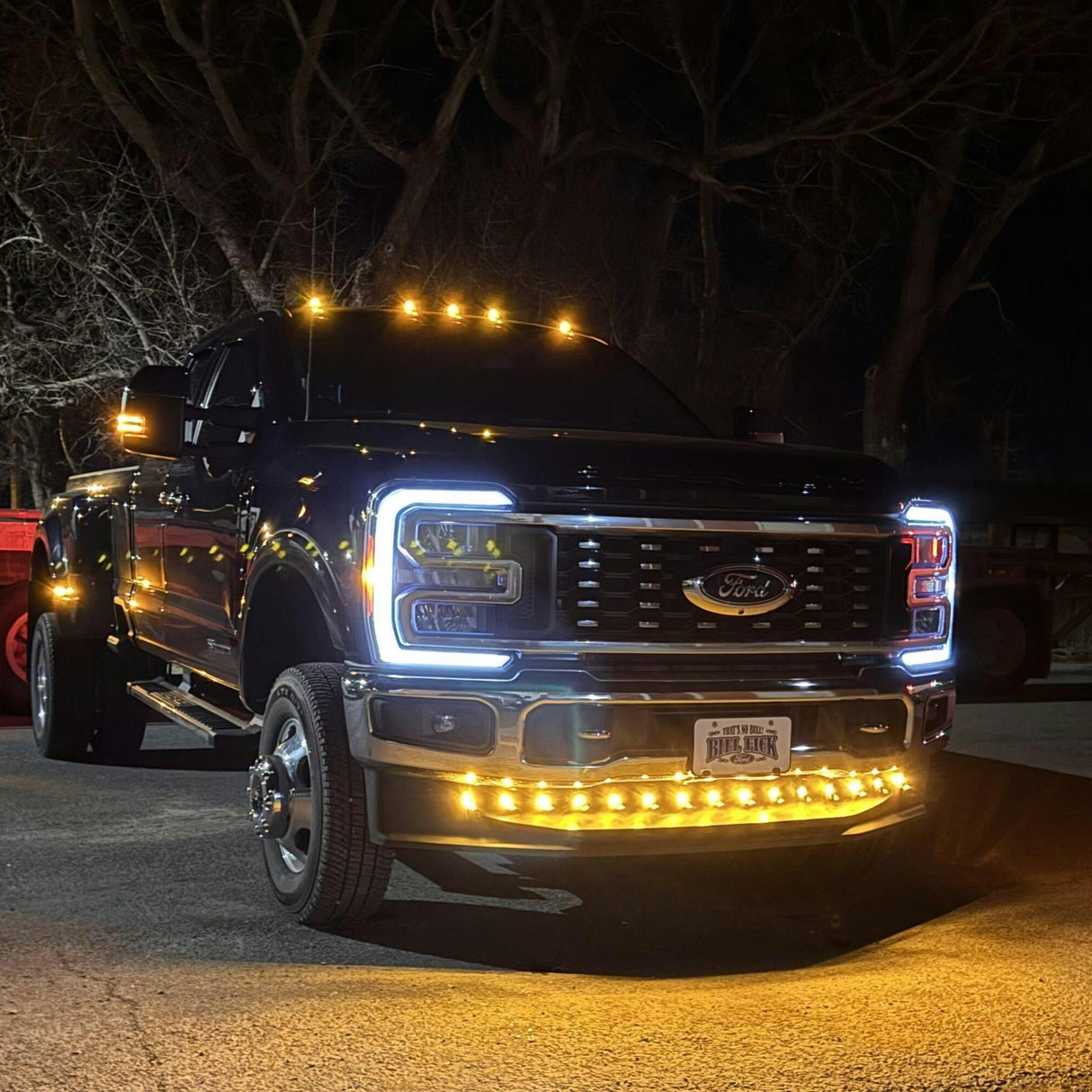 Ford Super Duty LED Front Valance Accent Running Lights Kit
