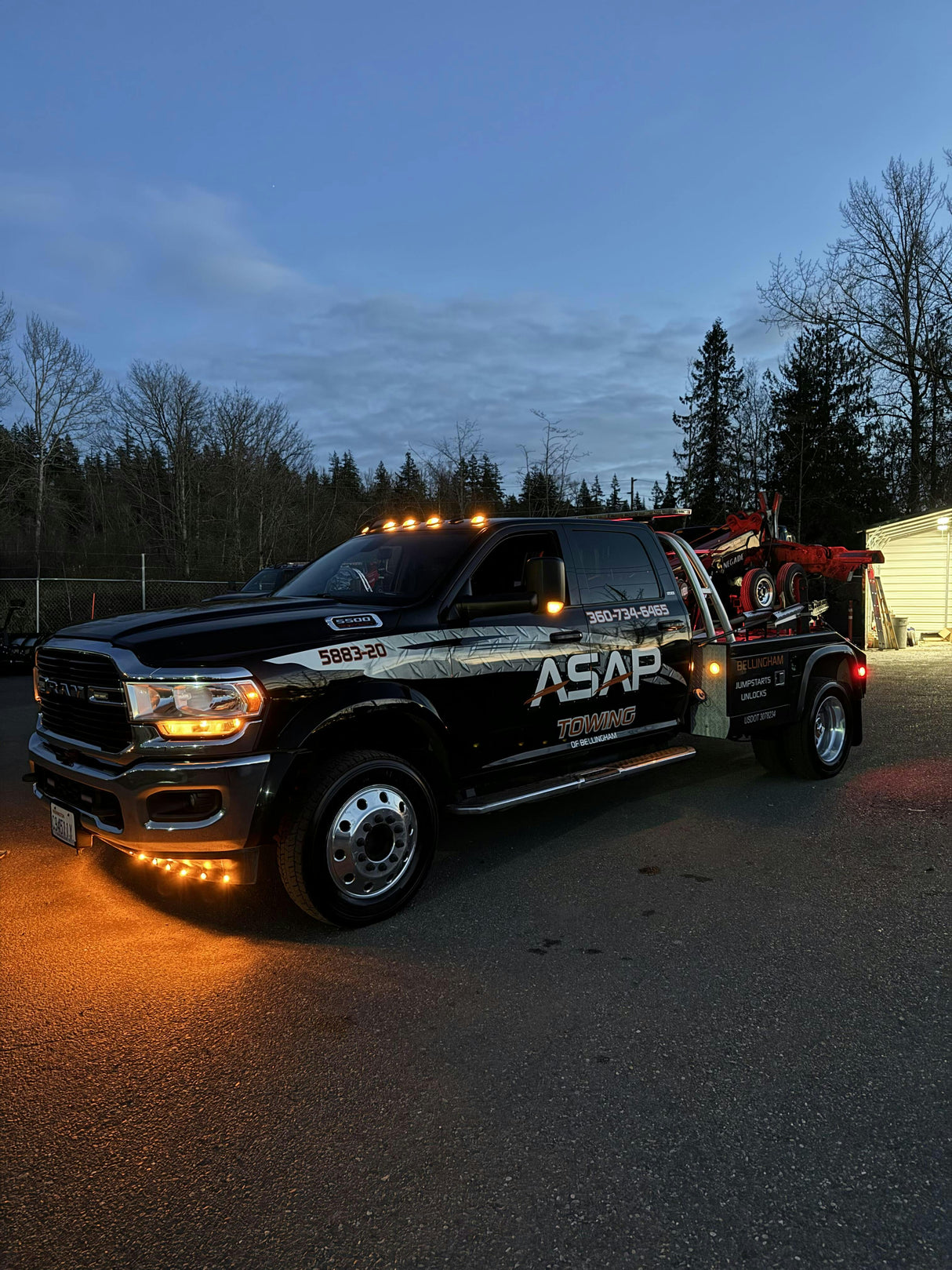 Ram HD LED Front Valance Accent Running Lights Kit