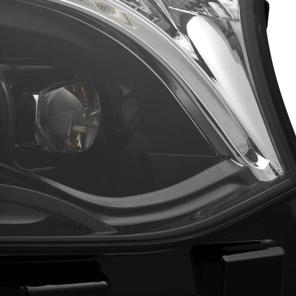 2019-2025 Mercedes-Benz Sprinter NOVA-Series LED Projector Headlights Alpha-Black - AutoLEDTech.com