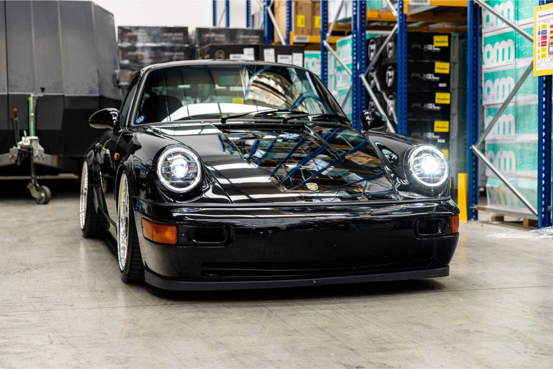 1964-1994 Porsche 911 912 964 Bi-LED DRL Projector Headlights - AutoLEDTech.com