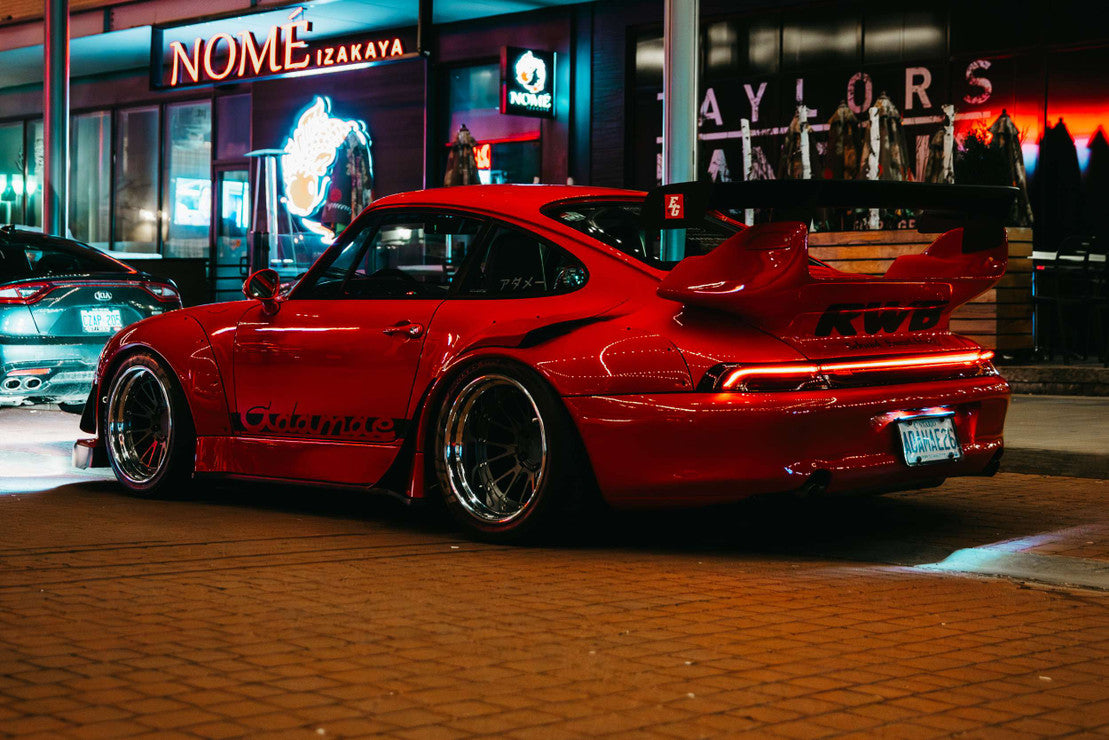 1994-1998 Porsche 911 993 Red or Smoked XB LED Tail Lights Assemblies - AutoLEDTech.com