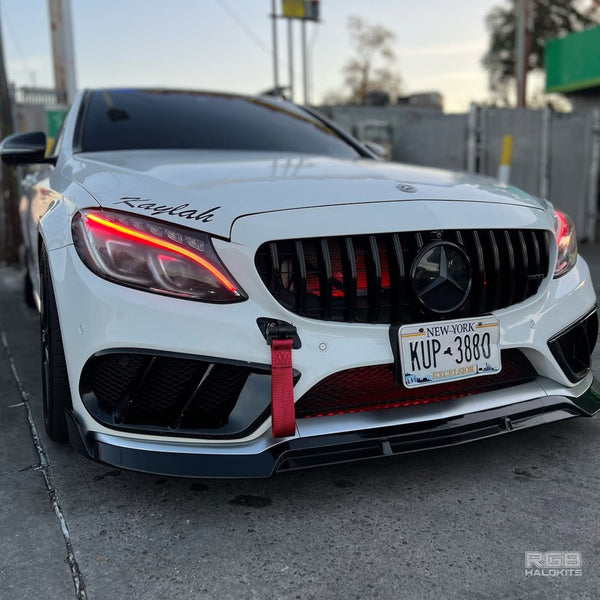 2015-2023 Mercedes C-Class RGBW +A LED DRL Boards