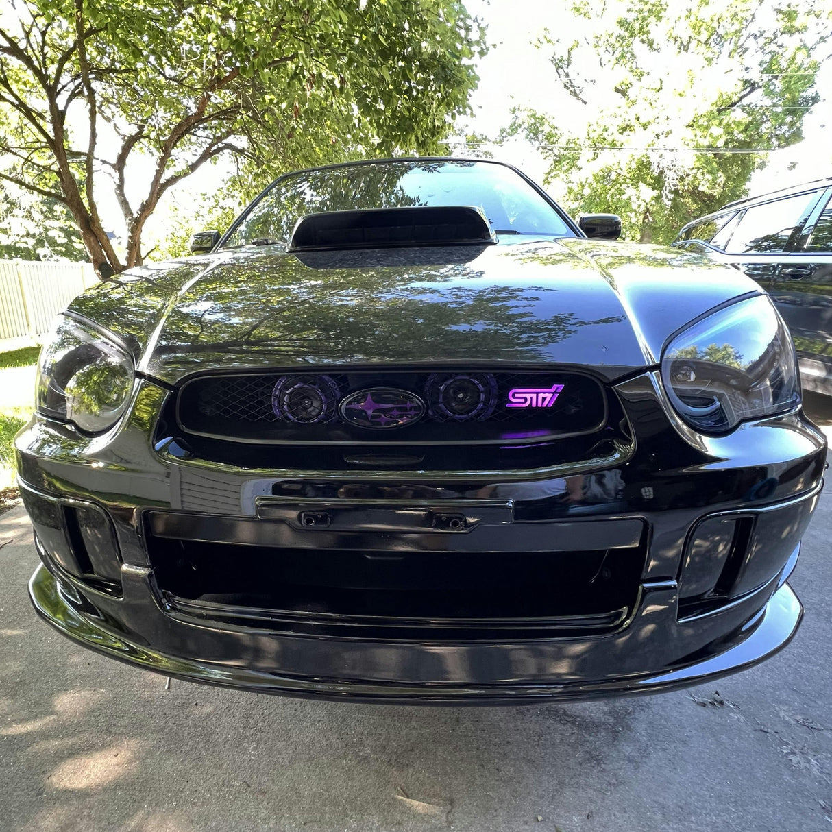 2000-2021 STI RGBW Flow Series LED Badge Emblem - Lit Logos - AutoLEDTech.com