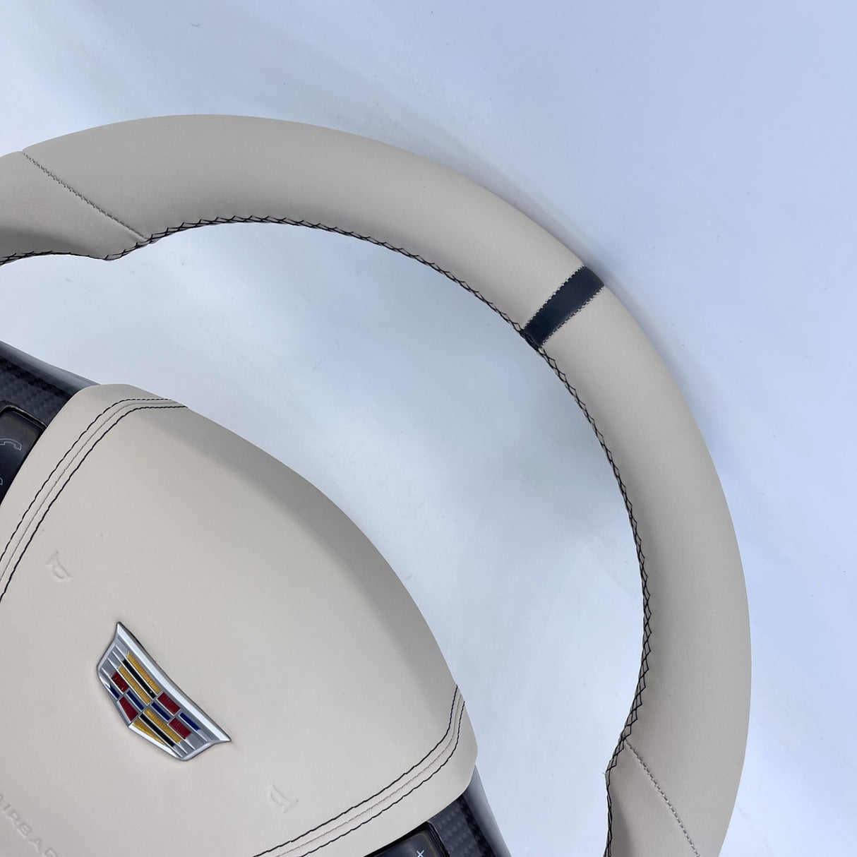 2003-2007 Cadillac CTS XLR STS Carbon Fiber Steering Wheel - AutoLEDTech.com