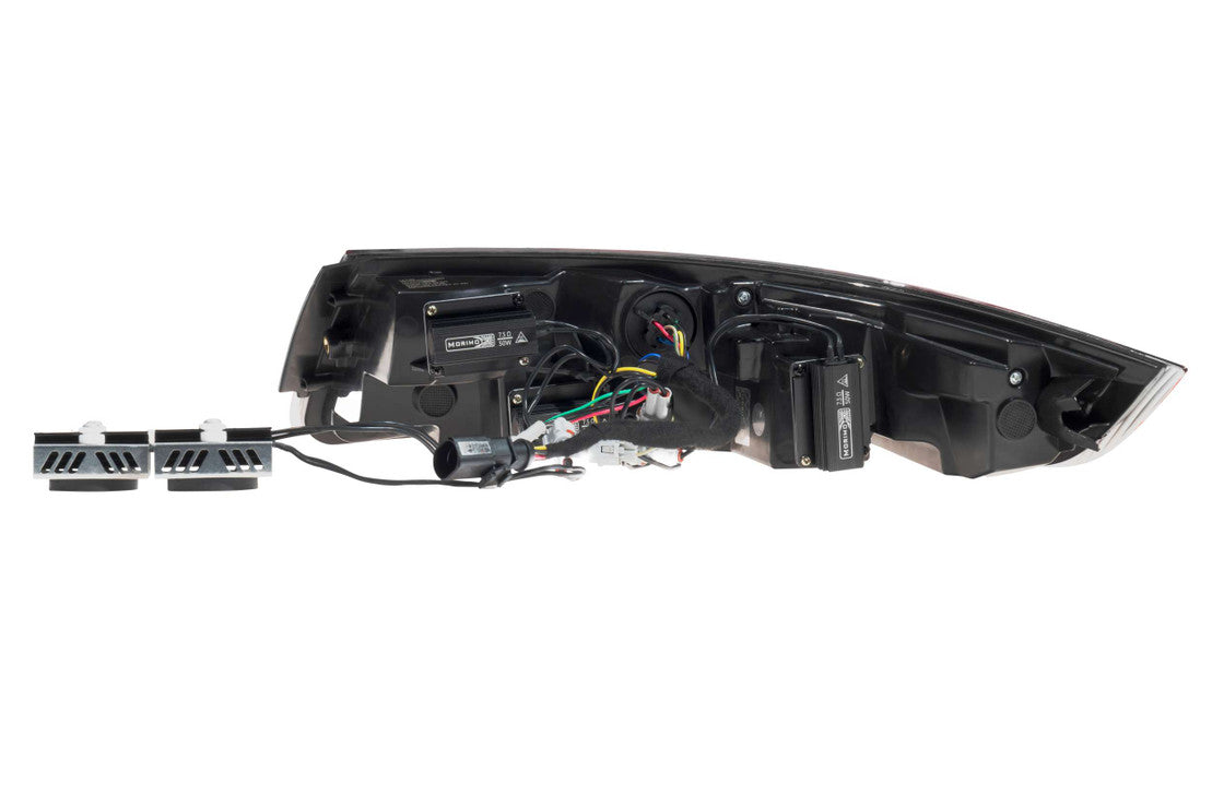 2005-2008 Porsche 911 997.1 Red Smoked XB LED Tail Lights - AutoLEDTech.com