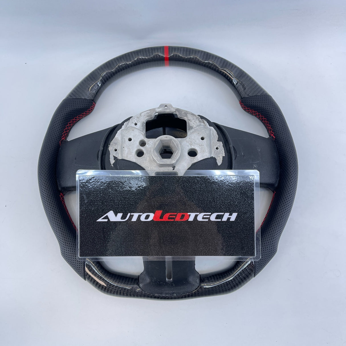 2005-2014 Ford Mustang Carbon Fiber Steering Wheel - AutoLEDTech.com