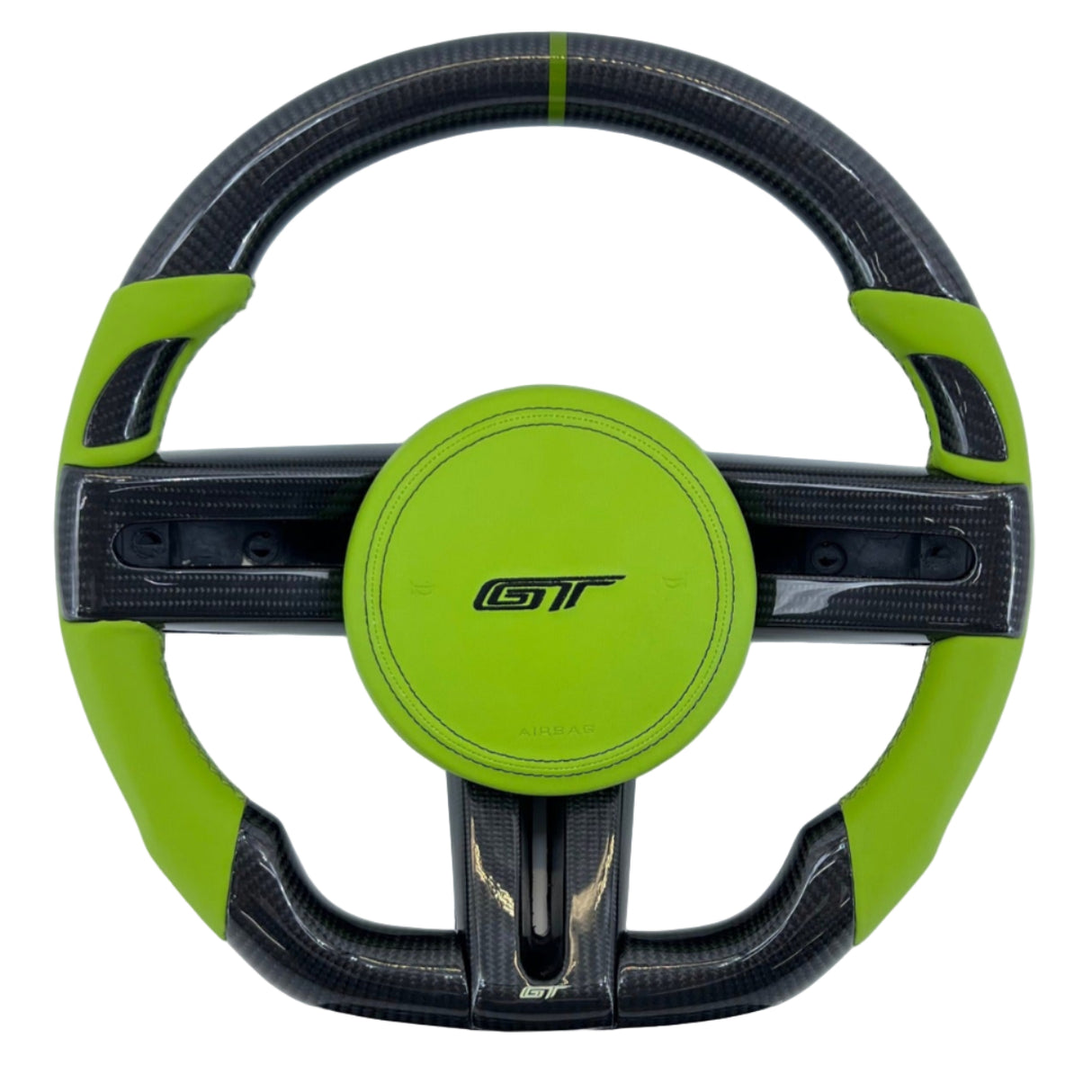 2005-2014 Ford Mustang Carbon Fiber Steering Wheel - AutoLEDTech.com