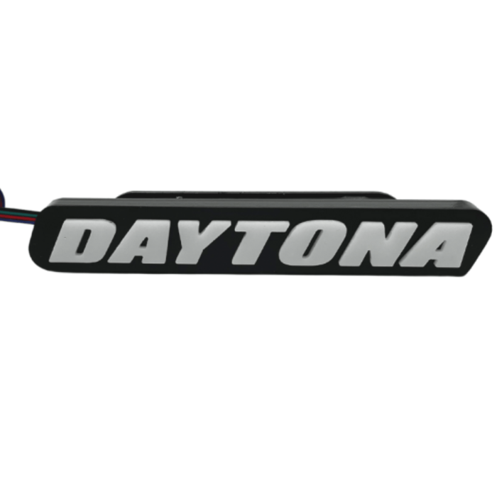 2005-2023 Dodge Charger DAYTONA RGB Flow Series LED Badge Emblem Logo - AutoLEDTech.com